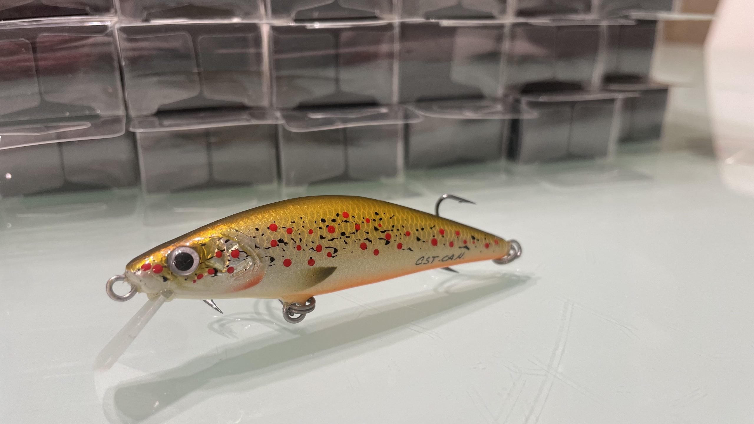 M Contact - Rainbow Trout The Bull Trout Magnet 9cm - CST Handmade Lures